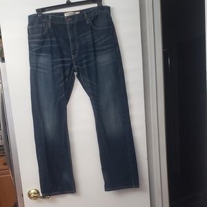 LEVIS Mens 505 Straight fit Distressed Jeans Size 34 x 30